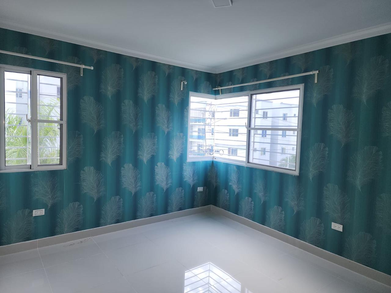 Habitación con ventanas